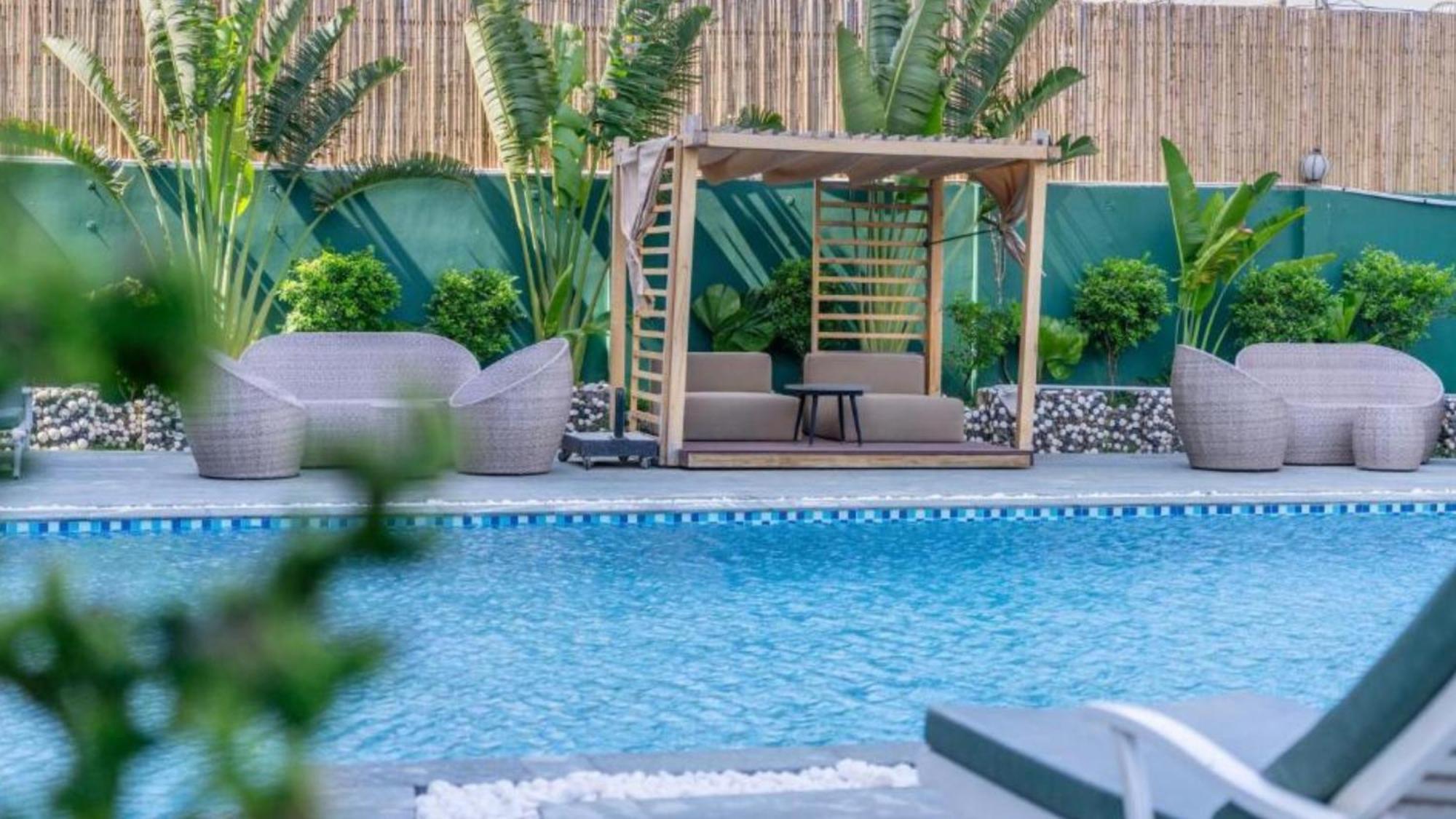 The Palms Hotel By Hmg Phan Thiet Exterior foto